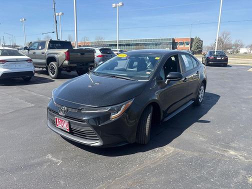 Midnight Black Metallic 2024 Toyota Corolla LE