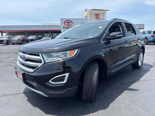 SHADOW BLACK 2017 Ford Edge SEL
