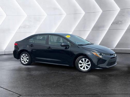 Midnight Black Metallic 2023 Toyota Corolla LE