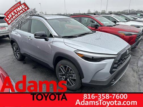 Sonic Silver 2026 Toyota Corolla Cross XLE