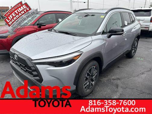 Sonic Silver 2026 Toyota Corolla Cross XLE