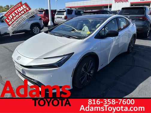 Wind Chill Pearl 2027 Toyota Prius Limited
