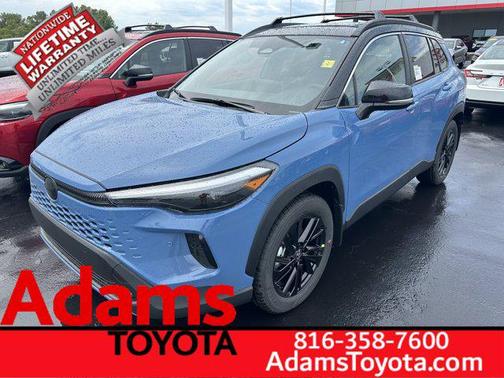 Cavalry Blue/Jet Black 2026 Toyota Corolla Hybrid SE
