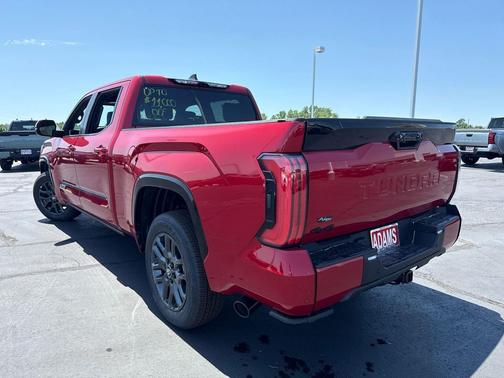 Supersonic Red 2026 Toyota Tundra Platinum