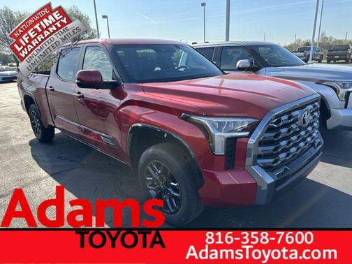 Supersonic Red 2026 Toyota Tundra Platinum