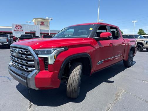 Supersonic Red 2026 Toyota Tundra Platinum