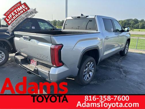 Celestial Silver Metallic 2026 Toyota Tundra 1794 Edition