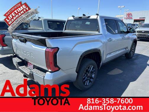 Celestial Silver Metallic 2026 Toyota Tundra Platinum