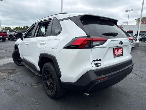 Super White 2019 Toyota RAV4 XLE