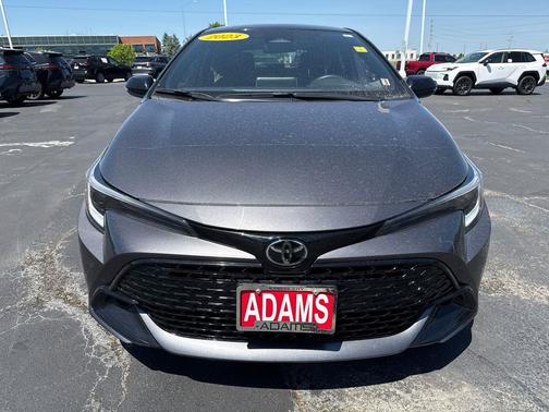Magnetic Gray Metallic/Midnight Black Metallic 2023 Toyota Corolla SE