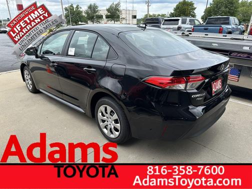 Midnight Black Metallic 2026 Toyota Corolla LE