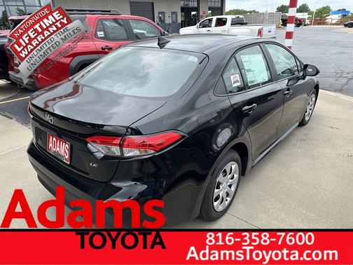 Midnight Black Metallic 2026 Toyota Corolla LE