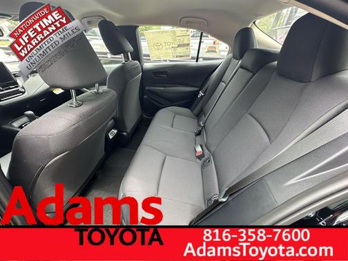 Midnight Black Metallic 2026 Toyota Corolla LE