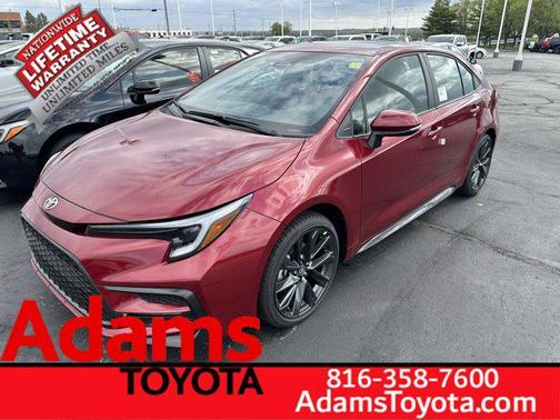 Ruby Flare Pearl 2026 Toyota Corolla XSE