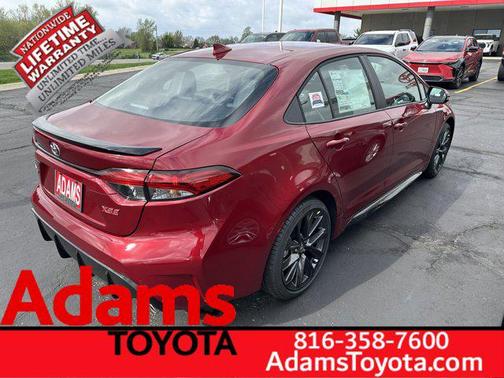 Ruby Flare Pearl 2026 Toyota Corolla XSE