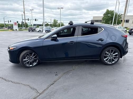 Deep Crystal Blue Mica 2024 Mazda Mazda3 FWD w/Preferred Package