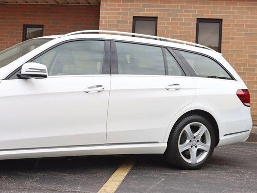 Polar White 2014 Mercedes-Benz E-Class 4dr Wagon E 350 Luxury 4MATIC