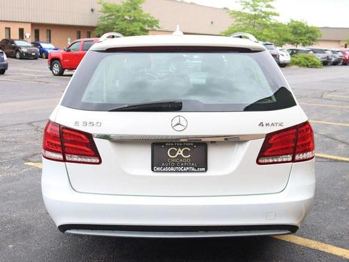 Polar White 2014 Mercedes-Benz E-Class 4dr Wagon E 350 Luxury 4MATIC