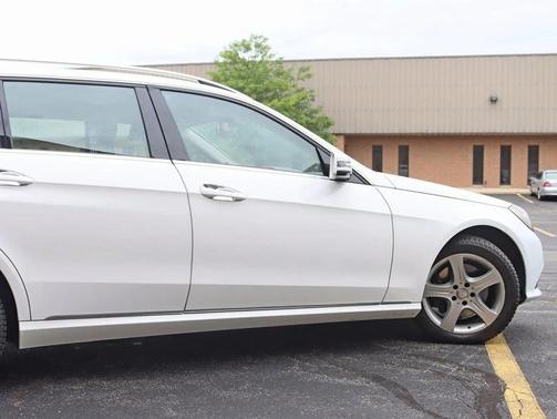Polar White 2014 Mercedes-Benz E-Class 4dr Wagon E 350 Luxury 4MATIC