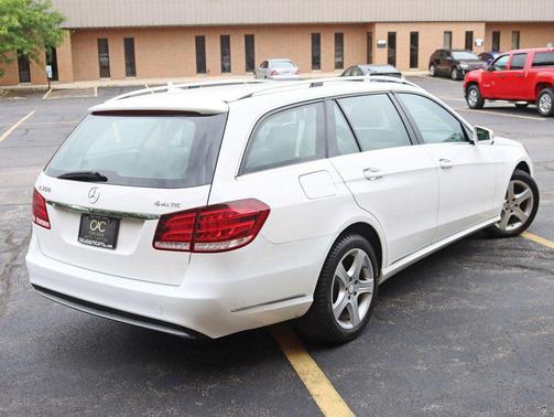Polar White 2014 Mercedes-Benz E-Class 4dr Wagon E 350 Luxury 4MATIC