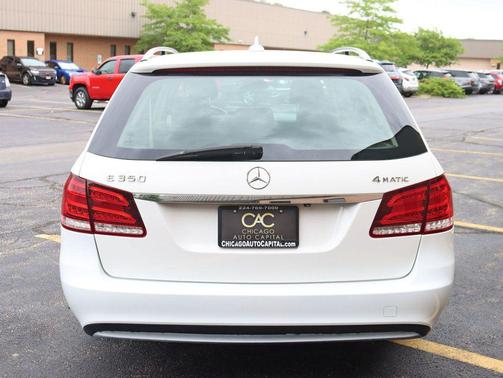 Polar White 2014 Mercedes-Benz E-Class 4dr Wagon E 350 Luxury 4MATIC