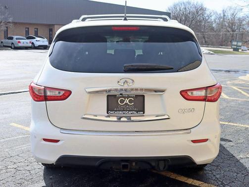 Moonlight White 2014 INFINITI QX60 Base