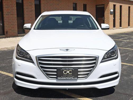 Casablanca White 2015 Hyundai Genesis 3.8