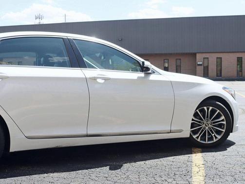 Casablanca White 2015 Hyundai Genesis 3.8