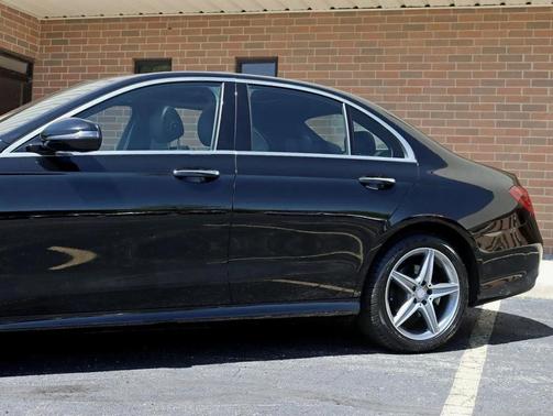 Black 2017 Mercedes-Benz E-Class E 300 Sport 4MATIC Sedan