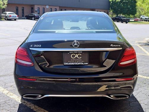 Black 2017 Mercedes-Benz E-Class E 300 Sport 4MATIC Sedan