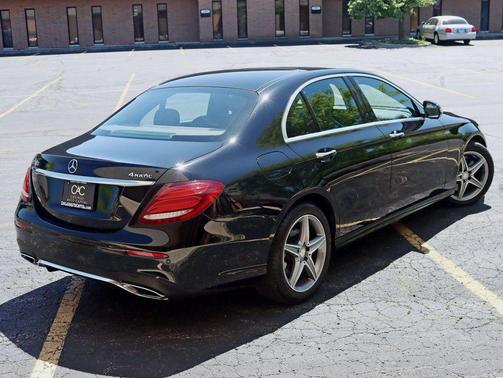 Black 2017 Mercedes-Benz E-Class E 300 Sport 4MATIC Sedan