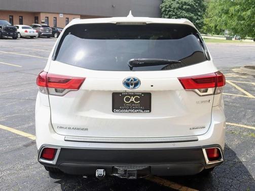 Blizzard Pearl 2018 Toyota Highlander Hybrid Platinum