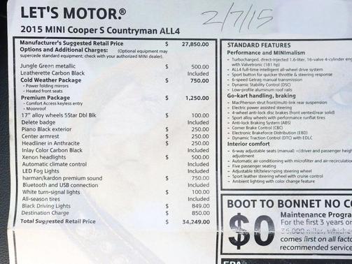 2015 MINI Countryman ALL4