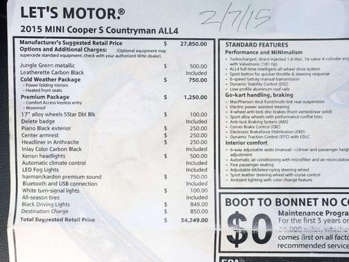 2015 MINI Countryman ALL4