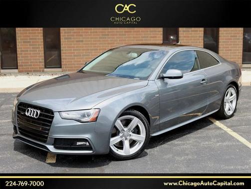 Monsoon Gray Metallic 2015 Audi A5 2.0T Premium Plus