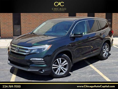 Black Forest Pearl 2018 Honda Pilot EX