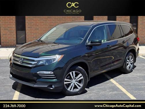 Black Forest Pearl 2018 Honda Pilot EX