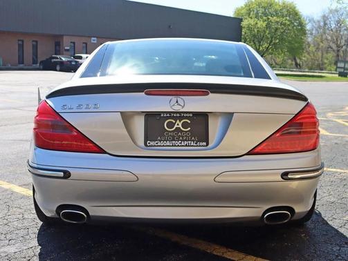 Brilliant Silver Metallic 2005 Mercedes-Benz SL-Class SL500 2dr Roadster 5.0L