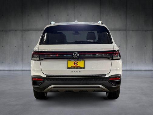 Pure White 2026 Volkswagen Taos S