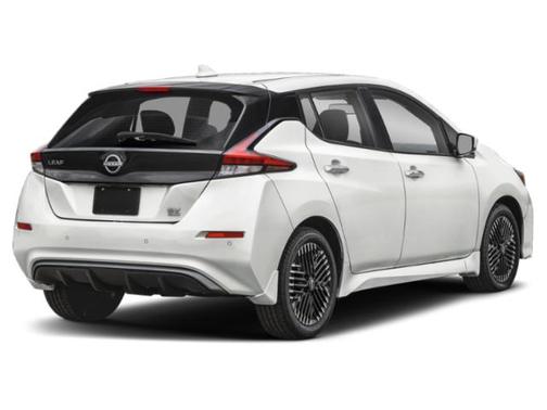 Pearl White Tricoat 2023 Nissan Leaf SV PLUS 60 kWh
