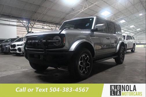 Iconic Silver Metallic 2024 Ford Bronco Outer Banks