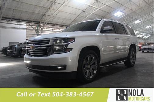 White 2016 Chevrolet Tahoe LTZ
