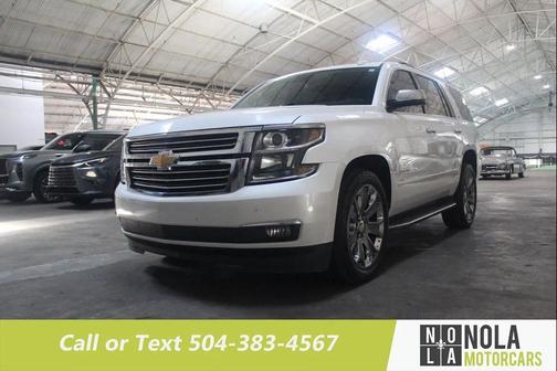White 2016 Chevrolet Tahoe LTZ