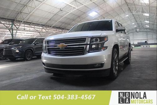 White 2016 Chevrolet Tahoe LTZ