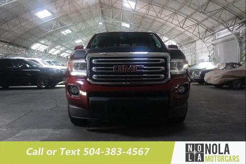 Red 2018 GMC Canyon SLE
