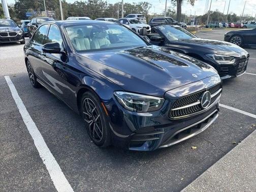 Nautical Blue Metallic 2023 Mercedes-Benz E-Class E 350