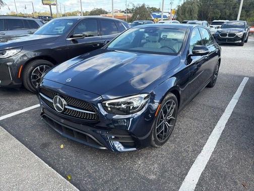 Nautical Blue Metallic 2023 Mercedes-Benz E-Class E 350