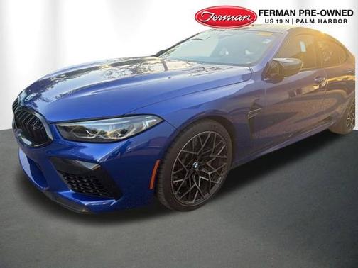Marina Bay Blue Metallic 2024 BMW M8 Competition