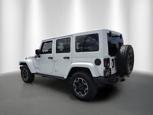 Bright White Clearcoat 2017 Jeep Wrangler Unlimited Rubicon Hard Rock