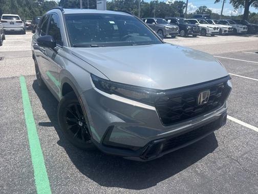 Gray 2024 Honda CR-V Hybrid Sport